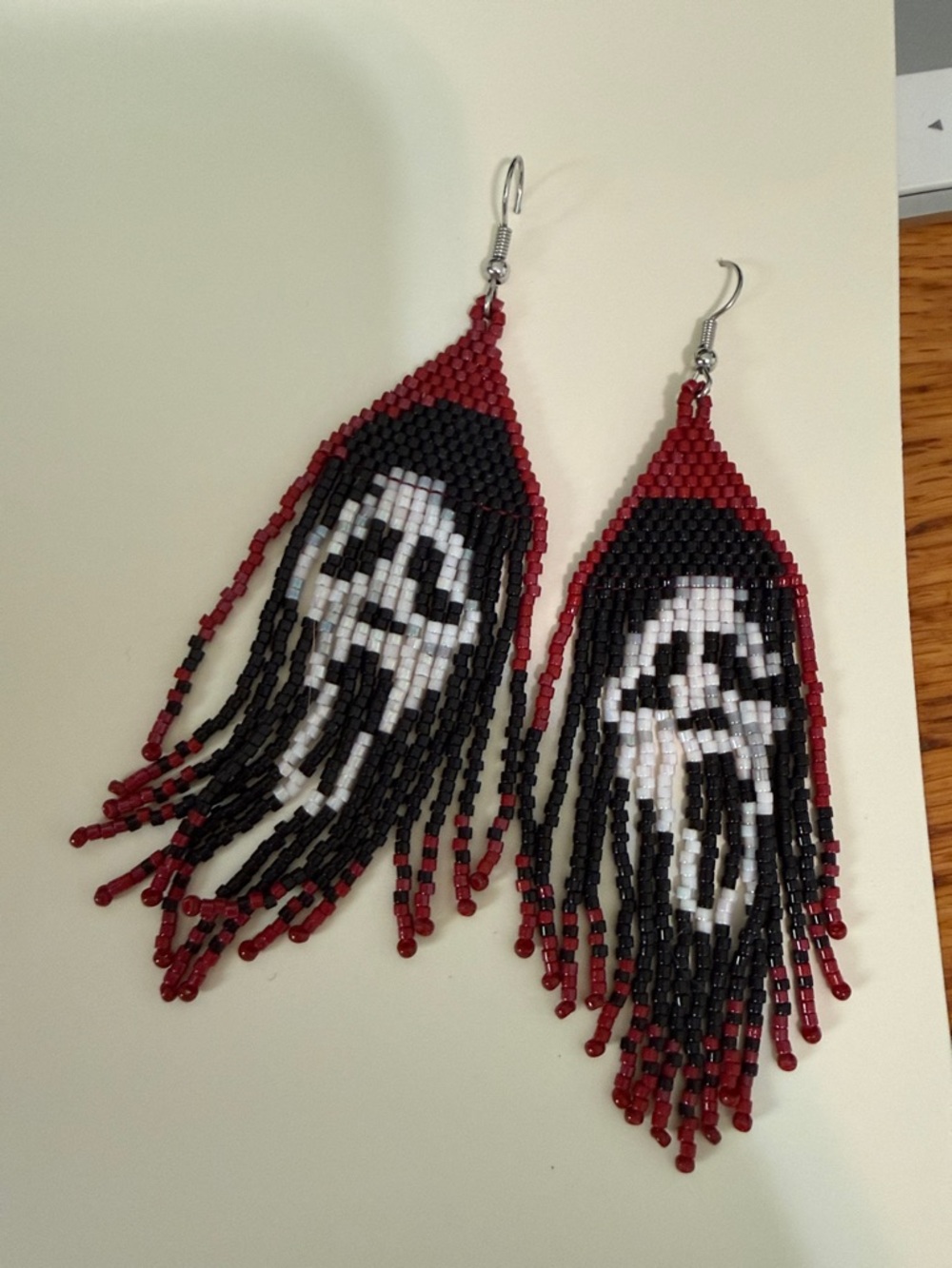 Handmade SCREAM earrings